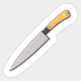 Kitchen Knife Sticker